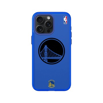 iPhone 15 Pro Max Clear 激光藍 - NBA - B&W-金州勇士 Golden State Warriors B&W - Light