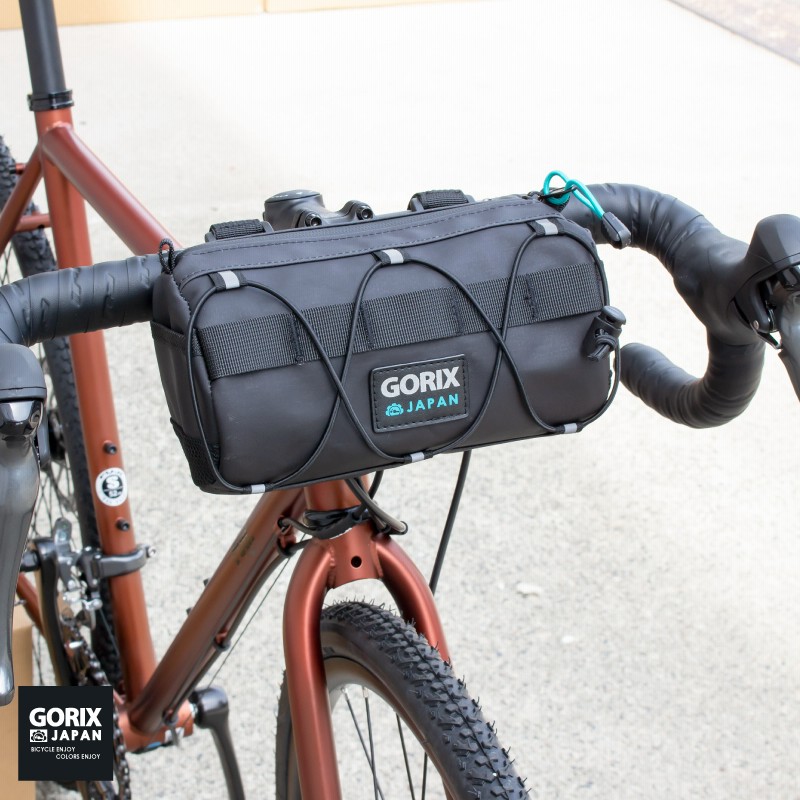 フロントバッグ 自転車 防水撥水ジッパー ロードバイク GORIX