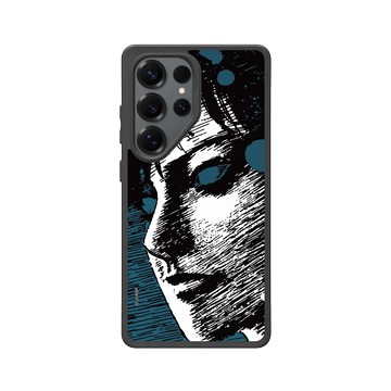 Galaxy S25 Ultra SolidSuit 黑 - 伊藤潤二驚選集 Junji Ito - 抽色設計款 - 十字路口的美少年