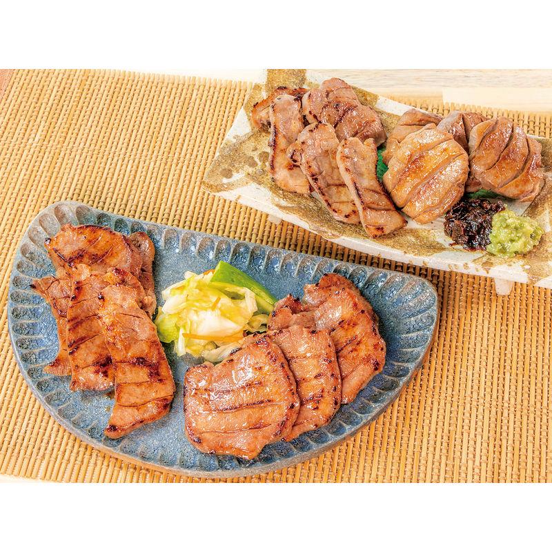 仙台・陣中 牛タン 丸ごと一本 塩麹熟成 食べ比べセット TKG-80［送料無料］