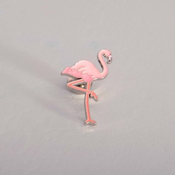 世界動物圖鑑徽章 / 美洲紅鶴