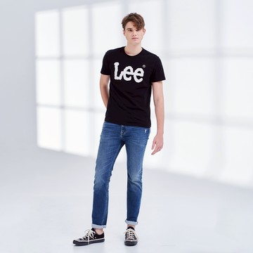 Lee 男款 723 低腰合身直筒牛仔褲 13.1oz 火山石礦物紗 | Modern