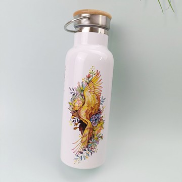 不鏽鋼竹蓋保溫瓶-重生