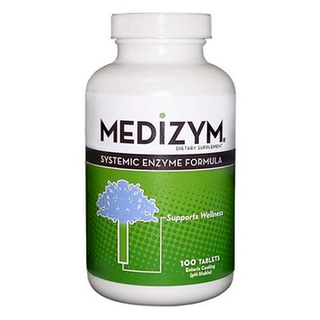 Medizym Systemic Enzyme Formula 100 Tabs by Naturally Vitamins