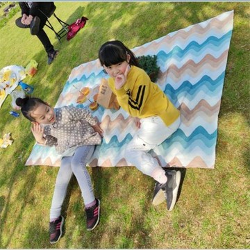 野餐布田園日式野餐墊防水加厚tpu野餐桌布郊游桌布沙灘野營臺布
