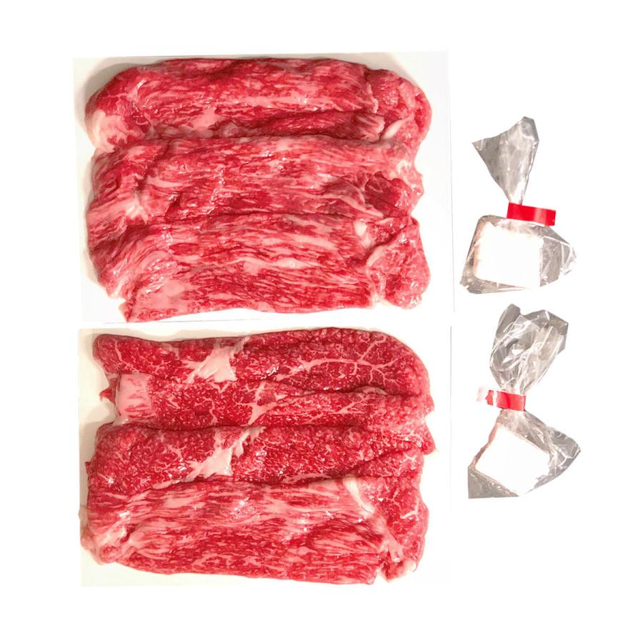 神戸ビーフ すき焼き モモ・カタ 400g 牛脂付 神戸牛 牛肉 和牛 国産 ブランド肉 黒毛和牛 冷凍 高級 霜降り