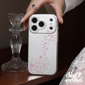 Softecho 粉色流星磁吸手機殼 iPhone 18 17 16 Pro Max 保護殼 手機殼 防摔 質感