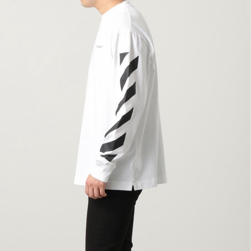 OFF-WHITE オフホワイト VIRGIL ABLOH 長袖 Tシャツ DIAG