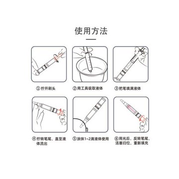 可重復使用分裝小樣旋轉筆旅行出差隨身筆涂抹上藥粉底液不漏液