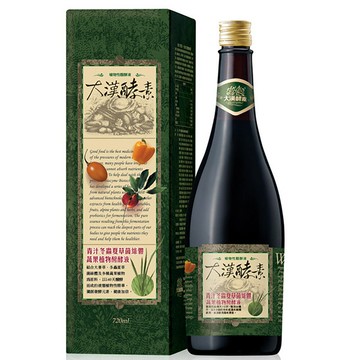 【大漢酵素】青汁冬蟲夏草菌絲體蔬果植物醱酵液 720ml【庫瑪生活藥妝】