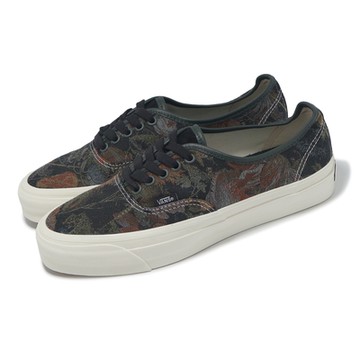 Vans 休閒鞋 Lx Authentic Reissue 44 男鞋 刺繡花卉 帆布 低筒 板鞋 VN0007QZNX0
