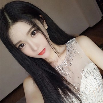 假髮 搭配專區 成人裝扮假髮 ‧ 中分長直假髮 / 黑色