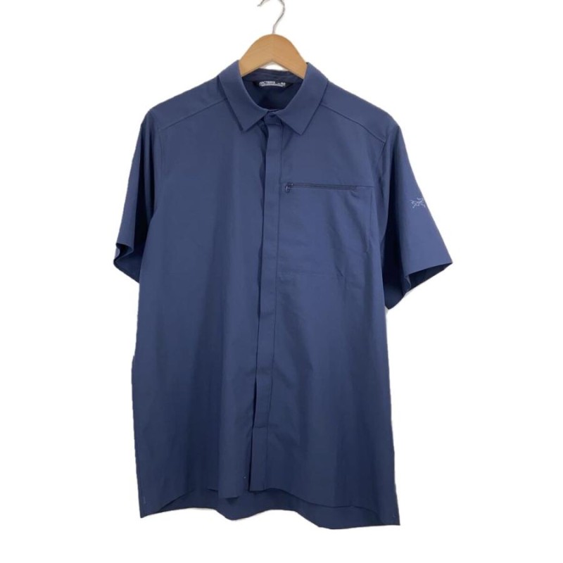 ARC'TERYX◇SKYLINE SS SHIRT M/半袖シャツ/M/ポリエステル/NVY/X000007436// | LINEブランドカタログ