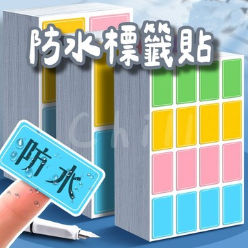 【台灣現貨】防水標籤貼 防水自黏貼 彩色標籤貼 分類標記貼 重點標記貼 標籤貼紙 防水貼紙 姓名貼 標籤貼 索引貼 貼紙