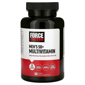 Force Factor, 50 歲以上男性多維生素，60 片