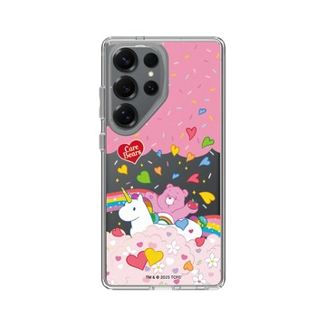 Galaxy S25 Ultra Clear 透明 - Care Bears - 熊與獨角獸