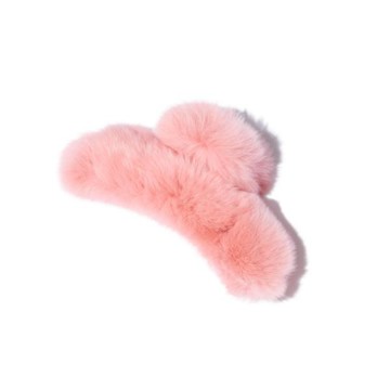 美國 Snack Break / 髮飾 / Fluffy Bunny Claw in Pink