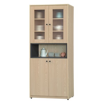 MUNA家居   歐克2.7尺開放書櫃(2802)   80X40X194cm