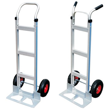 鋁合金小推車貨小拉車拉貨搬運車老虎車手推車兩輪載重王家用500