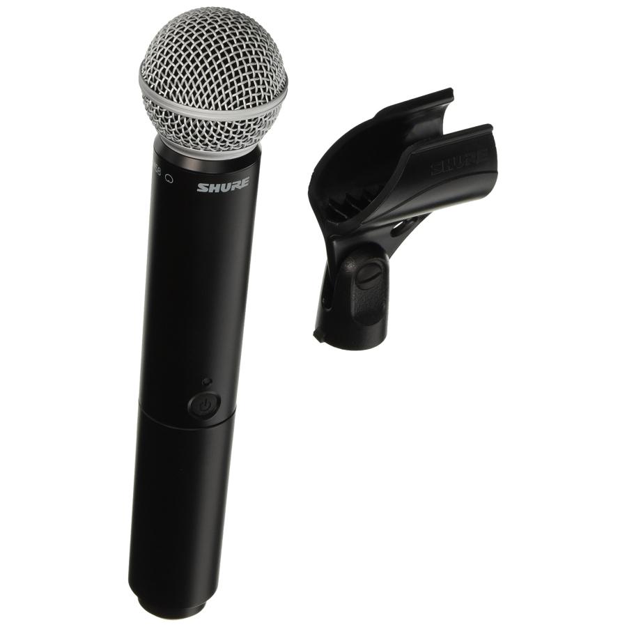 Shure BLX2 SM58 Wireless Handheld Microphone Transmitter with SM58 Capsule Receiver Sold Separately