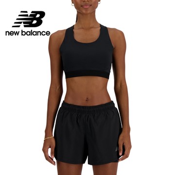 【New Balance】中高強度運動內衣BRA TOP_女性_黑色_AWB41046BK