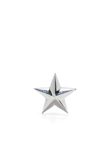 True Rocks - star stud single earring - men - Sterling Silver - One Size