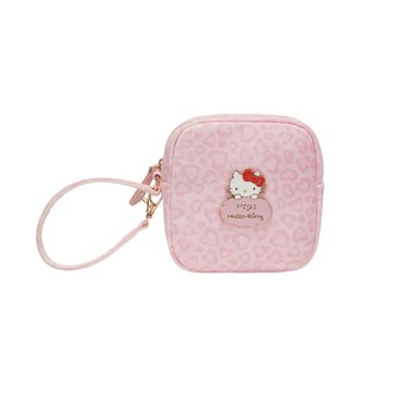 PG x 三麗鷗Sanrio 粉彩豹紋 手拿小方包-凱蒂