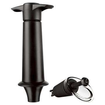 VacuVin 抽真空器 + 瓶塞注酒器  黑色  2個