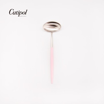 葡萄牙Cutipol GOA系列22cm小湯勺/醬料杓 (粉紅銀)