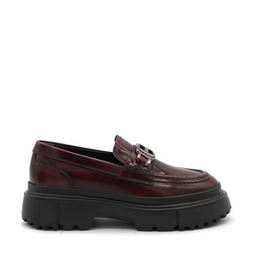 Hogan - Bordeaux Leather H629 Loafers