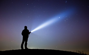 神火L6-S強光手電筒官方旗艦USB直充可充電超亮26650遠射燈T6氙氣