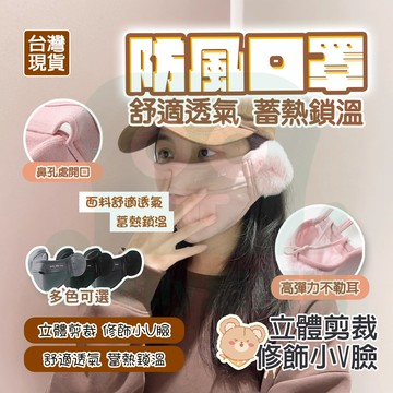 隔日🚚 保暖口罩 冬天防護口罩 3D立體 護眼角口罩 透氣口罩 防風口罩 防寒口罩 布罩 保暖口罩 透氣口罩 可水洗口罩