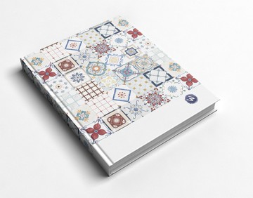 洛可可草莓 WELKIN手創 手工書/筆記本/手帳/日記本-花磚