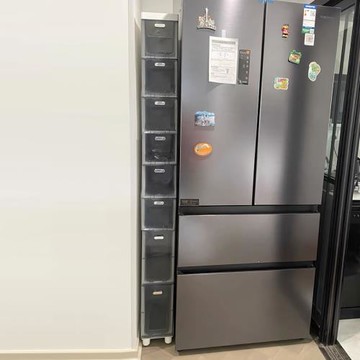 18寬廚房冰箱夾縫收納柜抽屜式縫隙柜子浴室衛生間簡約窄柜置物架