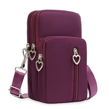 2025新款迷你手腕斜掛包零錢夏季包女豎便攜脖包小包布袋裝挎