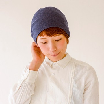 日本產　簡約百搭有機棉針織帽 多色可選 中性