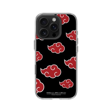 iPhone 16 Pro Clear Case（相機按鈕） 透明 - 火影忍者 Naruto - LOGO系列-曉
