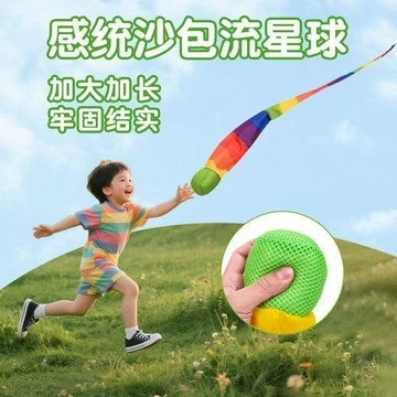✨限時秒殺✨兒童幼兒公園戶外運動親子游戲手拋彩虹沙包網紅玩具學生空投沙包0401