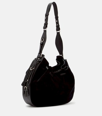 Isabel Marant Bolton Medium suede shoulder bag