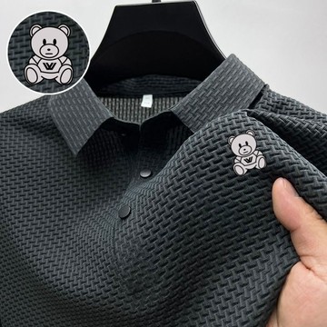 百搭熱賣～短袖polo衫 冰絲T恤 速乾短袖 吸濕排汗衫 涼感短袖 冰絲上衣 冰絲涼感衣 透氣短袖 彈力短袖 涼感舒適