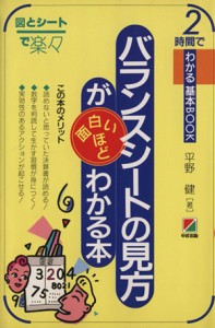  バランスシートの見方が面白いほどわかる本 図とシートで楽々 ２時間でわかる基本ＢＯＯＫ／平野健