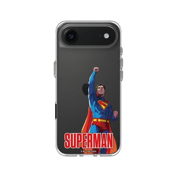 iPhone Air Clear Case（相機按鈕） 透明 - Superman - Superman-準備出發！