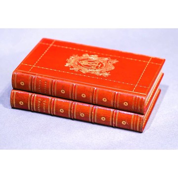 寓言選&伊索寓言與其他 二冊 - 湯瑪斯 貝維克 -古董書