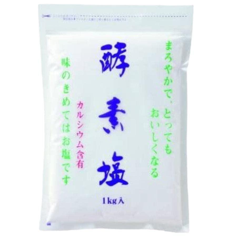 波動法製造 酵素塩 1kg×6袋