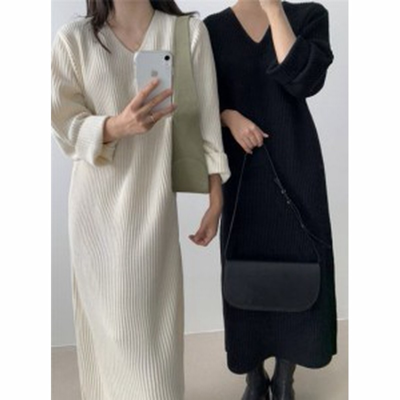 ロングワンピース 春 長袖 春夏 春 ワンピース 春 ロング 長袖 春新作ワンピース 春新作 レディース レトロ ワンピース 長袖 春 リブニッ 通販 Lineポイント最大1 0 Get Lineショッピング
