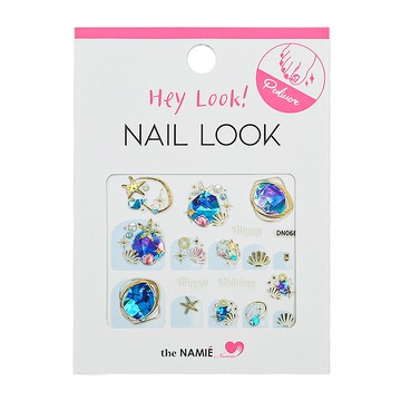 【 DIY 美甲】Hey Look 美甲裝飾藝術貼紙 深藍海洋-腳