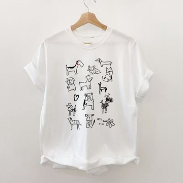 免運 寬鬆T shirt 短袖T恤女  短T 女 短袖 夏天薄款 寬鬆女生短袖上衣 透氣排汗 大尺碼圓領t恤 2191
