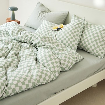 小碎花田園風 全棉四件套 精梳棉床包組 女學生 宿舍 三件套 純棉 床單 床包 斜紋