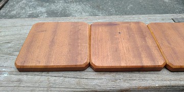 早期老傢俱之牛樟木杯墊