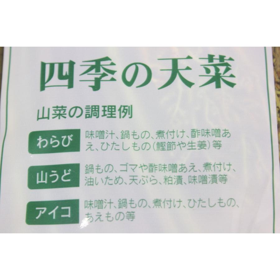 大館北秋田森林組合　山菜水煮　わらび